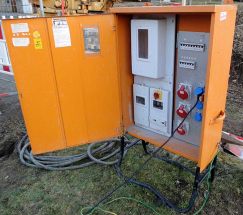 Baustromkasten bei Halil Canan - Elektro Service Canan in Frankfurt am Main